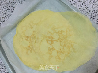 美味黄桃千层蛋糕的做法步骤：18