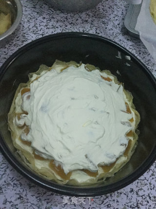 美味黄桃千层蛋糕的做法步骤：23