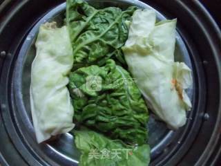 蒸白菜卷——好吃易做营养丰富的做法步骤：4