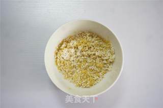 小米养身米糊的做法步骤：1