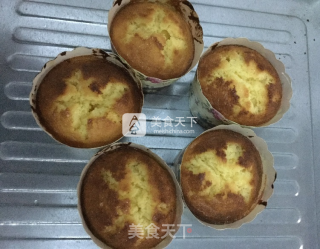 柠檬味纸杯蛋糕的做法步骤：10