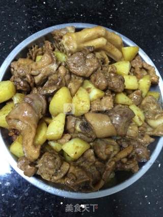 土豆焖鸭的做法步骤：10