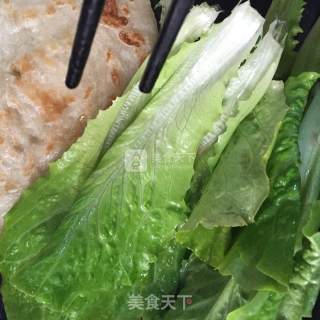 鸡蛋手抓饼的做法步骤：3