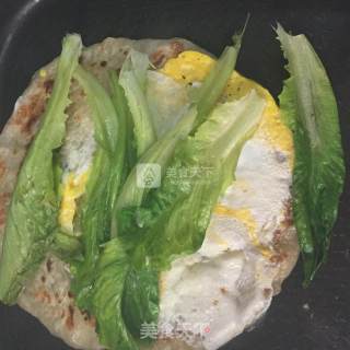 鸡蛋手抓饼的做法步骤：6