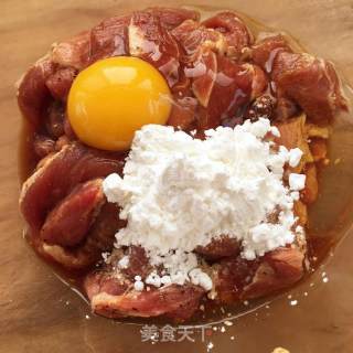 小酥肉蒸碗的做法步骤：5