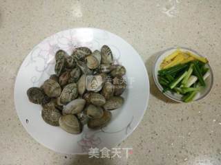酒香花蛤的做法步骤：1