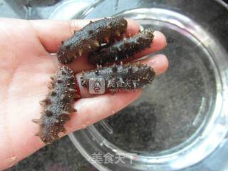 海参粥的做法步骤：1