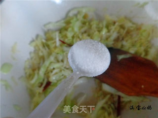 甘蓝素炒饼的做法步骤：8
