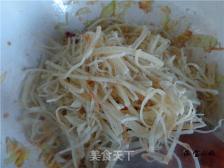 甘蓝素炒饼的做法步骤：10