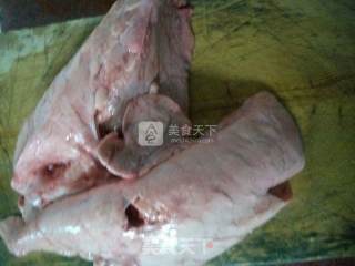 萝卜炖心肺的做法步骤：1