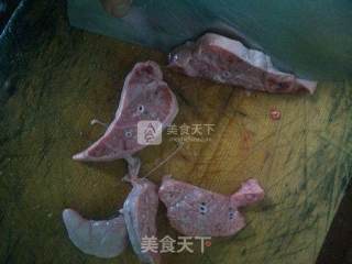萝卜炖心肺的做法步骤：2