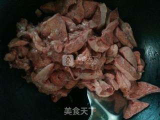 萝卜炖心肺的做法步骤：3