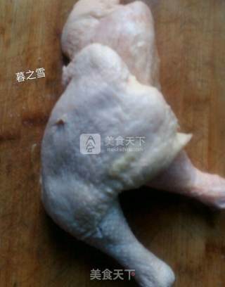 照烧鸡腿的做法步骤：1