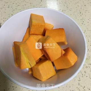 南瓜山药果干派的做法步骤：1
