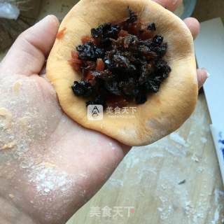 南瓜山药果干派的做法步骤：6