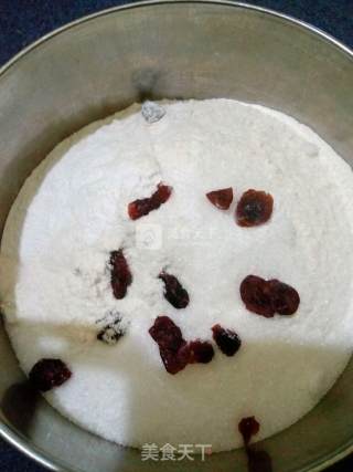 蔓越莓玛芬的做法步骤：1