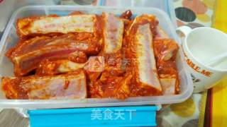 韩国芝士烤肋排的做法步骤：1
