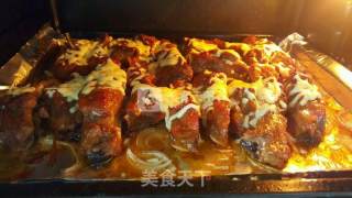 韩国芝士烤肋排的做法步骤：5