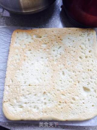 香葱肉松面包卷的做法步骤：11