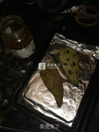 双味焗番薯的做法步骤：7
