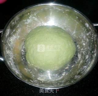 手擀菠菜面的做法步骤：5