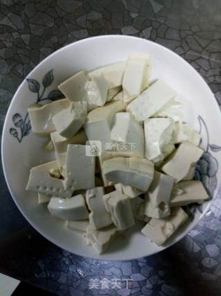 豆腐榨菜蒸肉糜的做法步骤：3