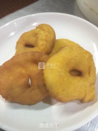 南瓜油饼的做法步骤：8