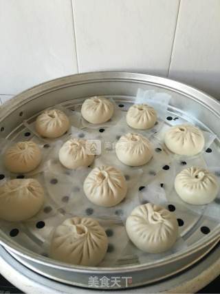 纯肉包子的做法步骤：9