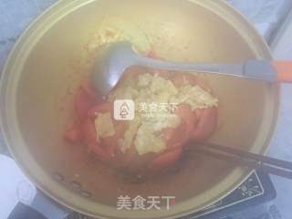 西红柿炒鸡蛋的做法步骤：7