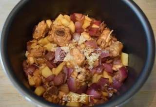 黎麦鸡腿饭的做法步骤：10