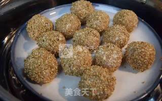 金玉满堂团圆球的做法步骤：7