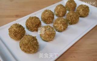 金玉满堂团圆球的做法步骤：8