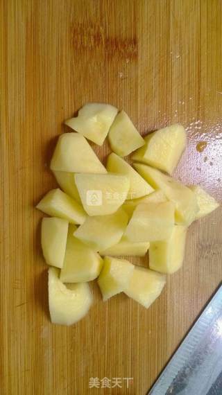 豆豉土豆蒸排骨的做法步骤：3