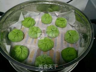 素馅包子的做法步骤：8