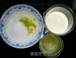 青柠雪宝(Lemon Sherbet)的做法步骤：1