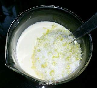 青柠雪宝(Lemon Sherbet)的做法步骤：2