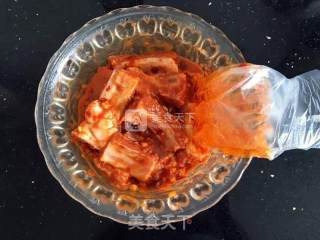 小米辣酱蒸排骨的做法步骤：5