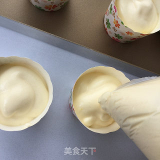 超松软纸杯戚风蛋糕的做法步骤：16