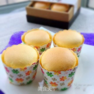 超松软纸杯戚风蛋糕的做法步骤：20