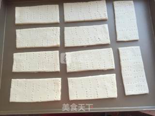 拿破仑千层奶油果干酥的做法步骤：10