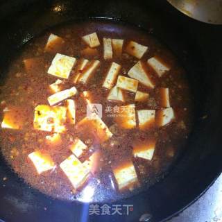 麻婆豆腐的做法步骤：4