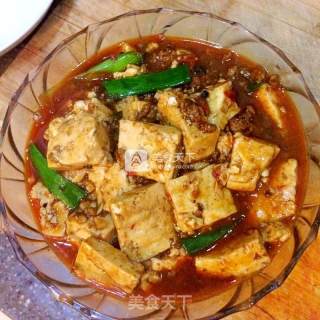 麻婆豆腐的做法步骤：6