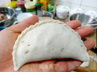 传统美味——青椒外婆肉菜盒的做法步骤：13