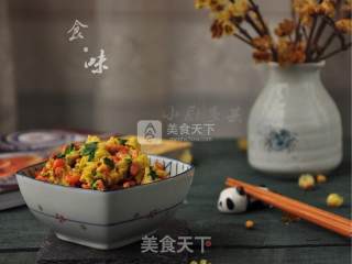 小虾米炒蛋的做法步骤：12