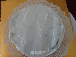 彩虹生日蛋糕的做法步骤：5