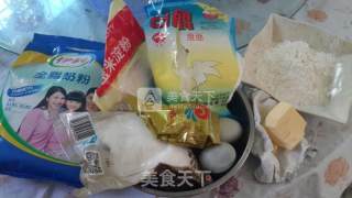 奶黄包的做法步骤：1