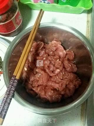 水煮肉片的做法步骤：3