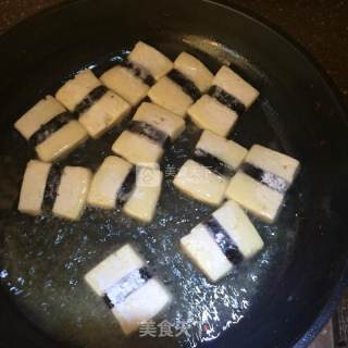 照烧海苔豆腐的做法步骤：5