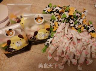 自制花生牛轧糖的做法步骤：9