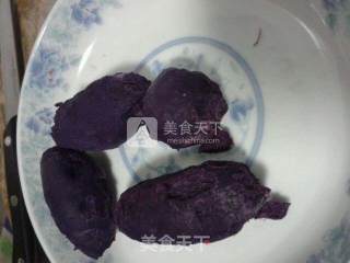 紫薯奶昔的做法步骤：1